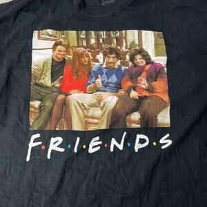 Friends Graphic Tee Black XL